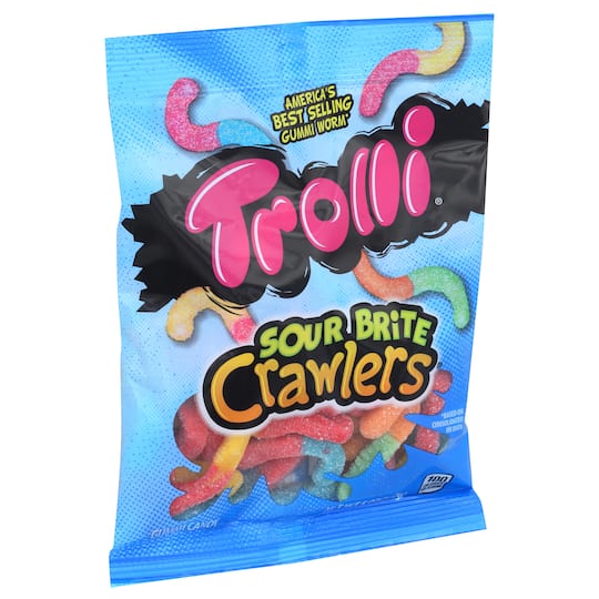 Trolli Sour Brite Crawlers Gummi Worms